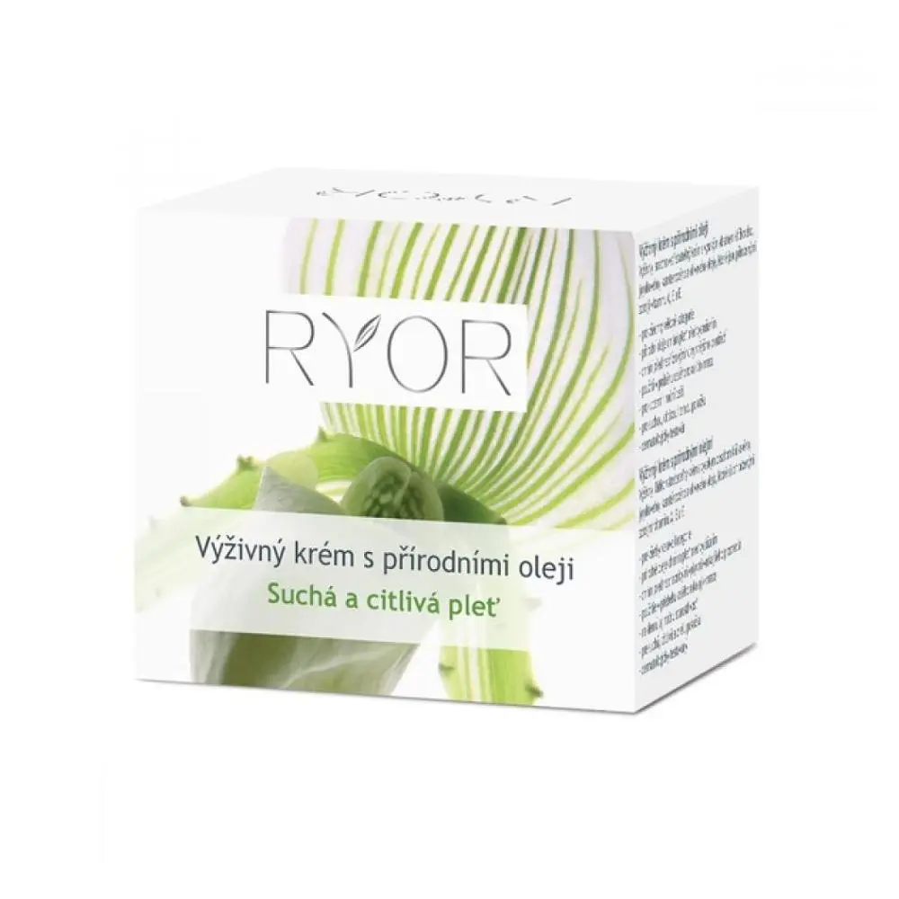 RYOR Výživný krém s přírodními oleji 50 ml | Alphega.cz